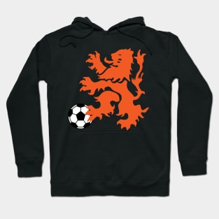 Dutch Lion with Soccer Ball Hoodie